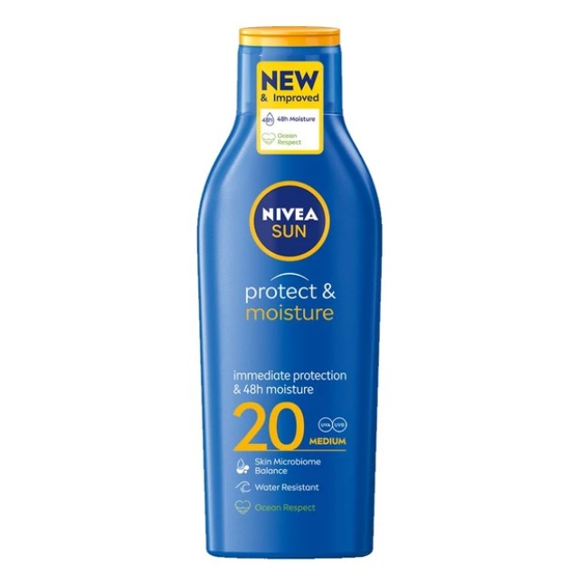 NIVEA SUN Protect & Moisture Lotion SPF 20, 200ml