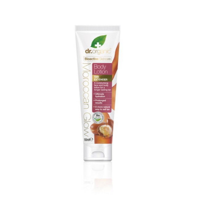 DR.ORGANIC Moroccan Glow TAN EXTENDER Body Lotion 150ml
