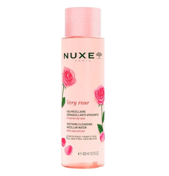 Nuxe Very Rose Soothing Cleansing Micellar Water With Rose Extract 400ml