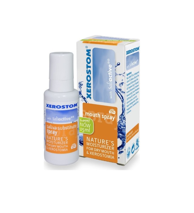 Xerostom Mouth Spray Στοματικό κατά της Ξηροστομίας 15ml