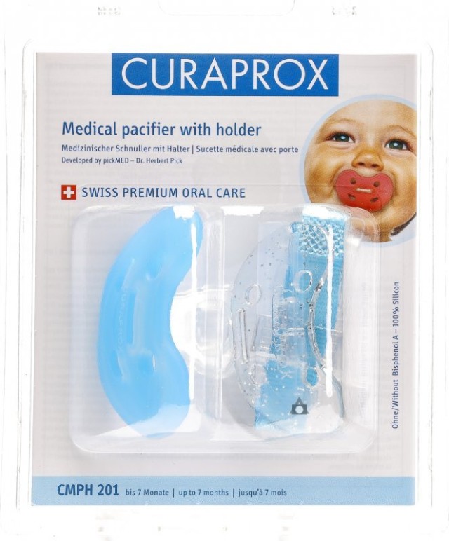 CURAPROX CMPH 201 Ιατρική Πιπίλα Μέχρι 7 Μηνών 1τμχ.