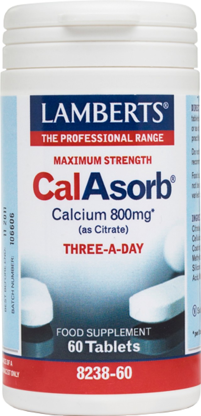 LAMBERTS CALASORB CALCIUM 800MG 60TABS