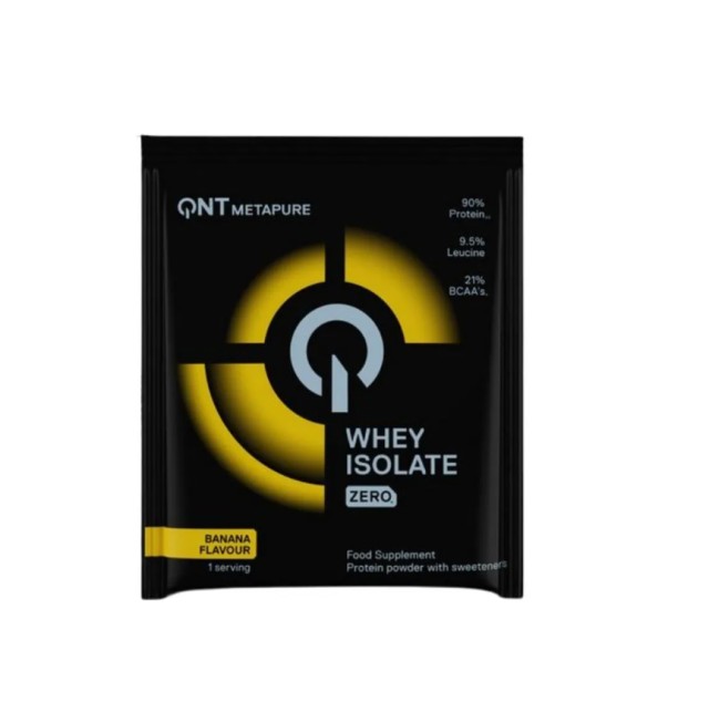 QNT Metapure Whey Protein Isolate Zero Πρωτεΐνη Ορού Γάλακτος με Γεύση Banana 30g