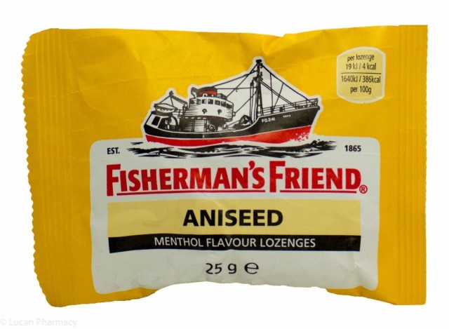 Fisherman's Friend Καραμέλες με Γεύση Γλυκάνισο Sugar free (ΚΙΤΡΙΝΟ) 25gr