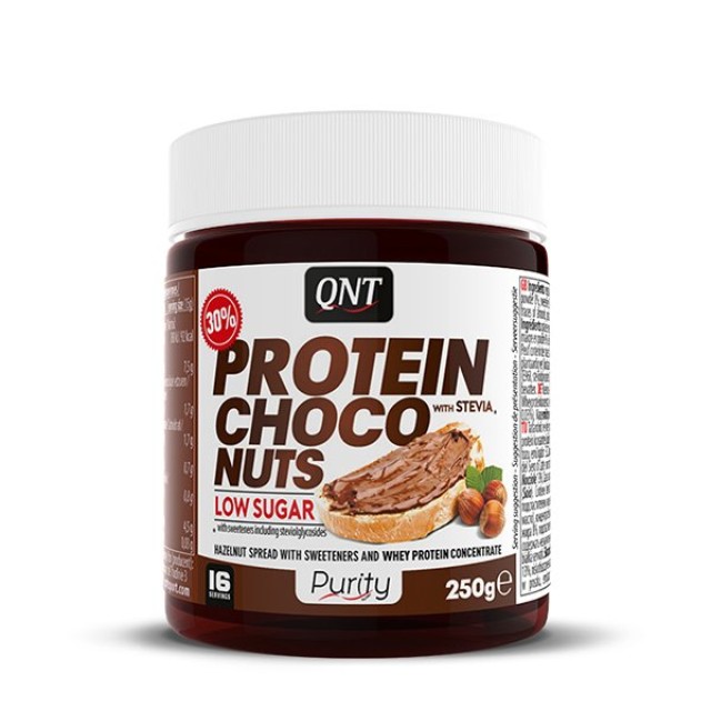 QNT Protein Choco Nuts Low Sugar 250gr