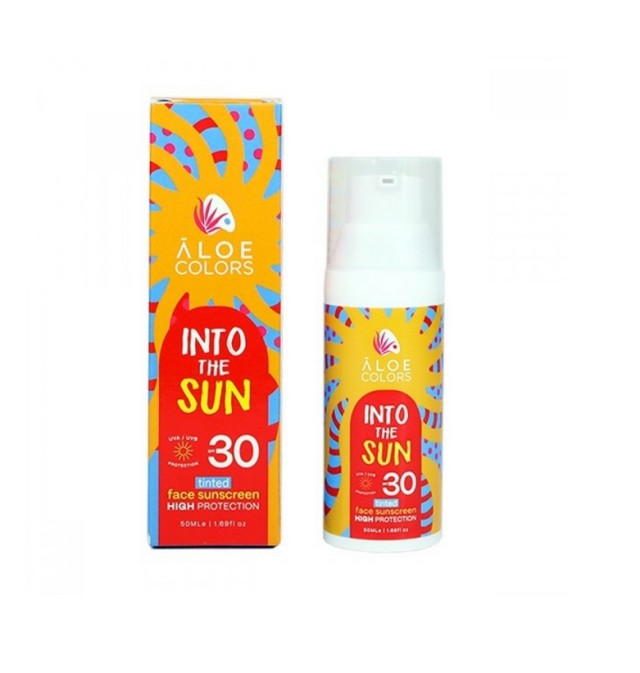 Aloe+ Colors Into The Sun Face Sunscreen spf30 Tinted 50ml