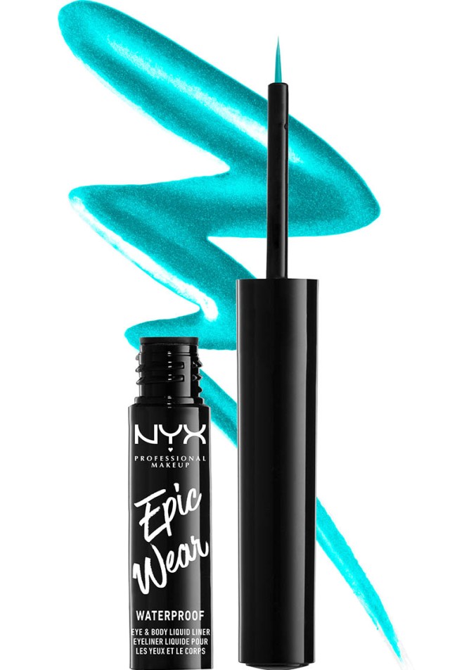 NYX PM Epic Wear Metallic Eye & Body Liquid Liner Teal Metal 3,5ml
