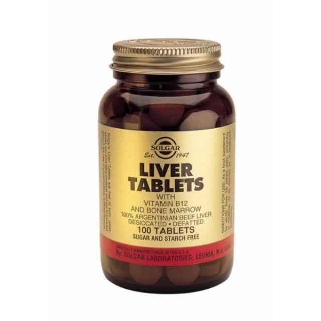 SOLGAR LIVER 720MG 100TAB