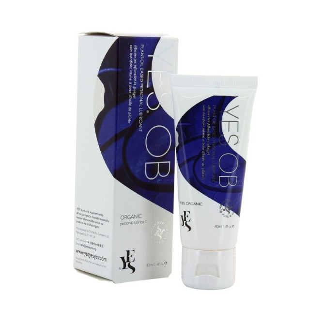 YES OB Plant Oil Based Personal Lubricant Προσωπικό Λιπαντικό με Ελαιώδη Βάση Φυτικής Προέλευσης 40ml