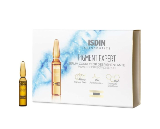 Isdin Isdinceutics Pigment Expert Αμπούλες Προσώπου για Λεύκανση της Επιδερμίδας & Διόρθωση των Ατελειών 10x2ml