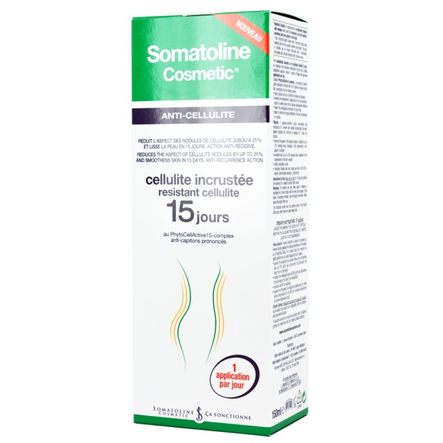 Somatoline Cellulite Incrustee Resistant, Αγωγή 15 Ημερών για την Επίμονη Κυτταρίτιδα 150ml