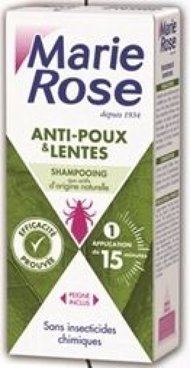 Marie Rose Anti-Lice & Nits Treatment Shampoo , Αντιφειρικό σαμπουάν για ψείρες & κόνιδες 125ml