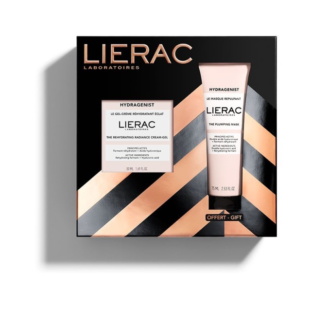 Lierac Set Hydragenist Radiance Cream-Gel 50ml & ΔΩΡΟ Hydragenist the Plumping Mask 75ml