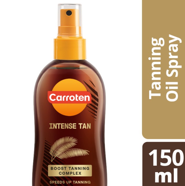 Carroten Intense Tan Τanning Oil Spray Λάδι για 'Εντονο Μαύρισμα 150ml