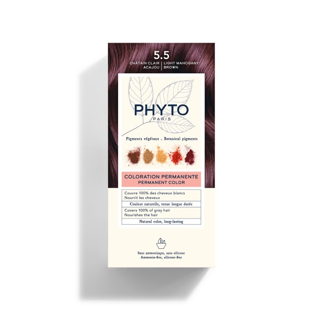 Phyto Phytocolor 5.5 Μαόνι Ανοικτό Καστανό
