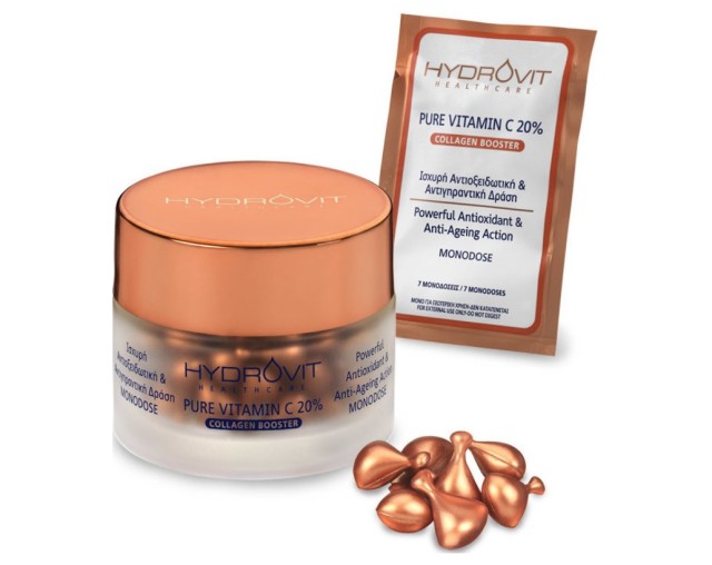 Hydrovit Pure Vitamin C 20% Collagen Booster 60 Monodoses
