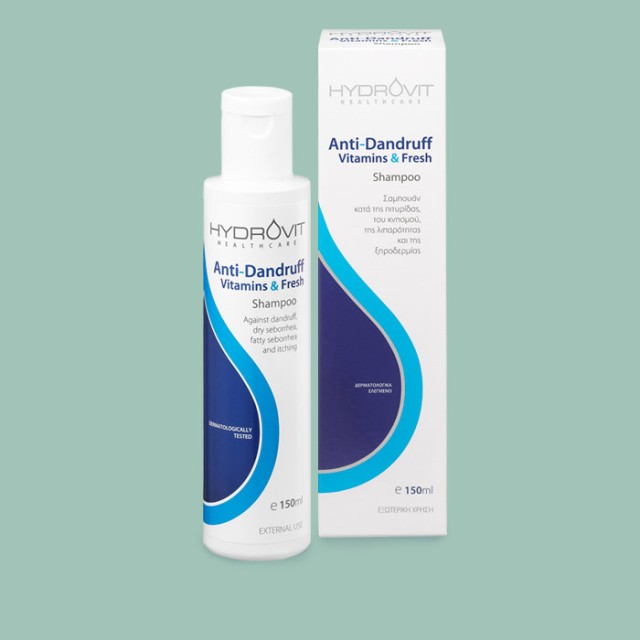 HYDROVIT ANTI-DANDRUFF Vitamins & Fresh Shampoo 150ml