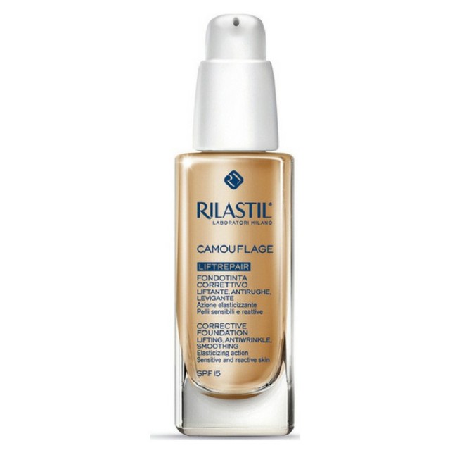 Rilastil Maquillage Liftrepair Foundation Lifting Antiwrinkle Smoothing SPF15 30 Honey 30ml