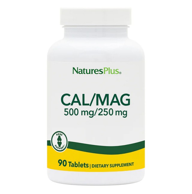 Nature's Plus CAL/MAG (500/250),90TABS