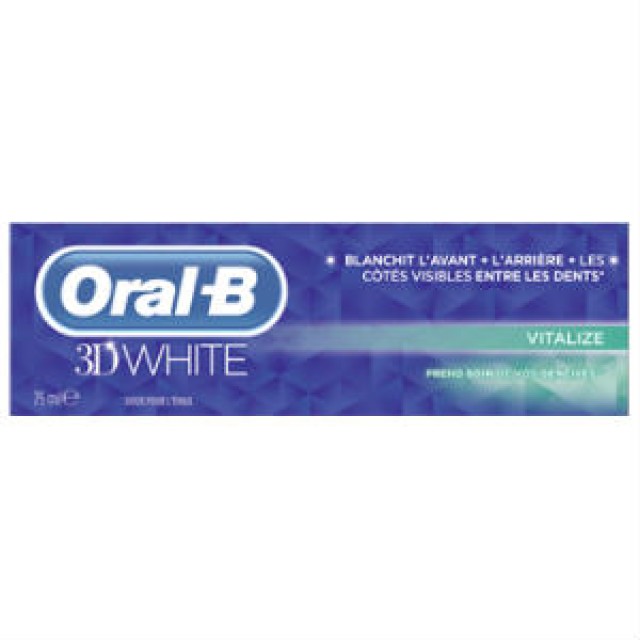 ORAL-B 3D WHITE VITALIZE 75ML