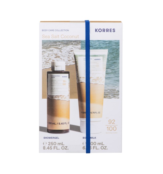 Korres Set Sea Salt Coconut με Αφρόλουτρο 250ml & Γαλάκτωμα Σώματος 200ml