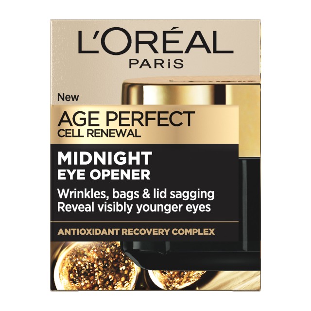L'Oreal Paris Age Perfect Cell Renew Midnight Eye Cream Kρέμα Ματιών Νυκτός 15ml