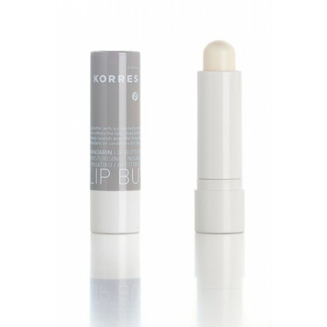 KORRES LIP BUTTER STICK MANDARIN SPF 15_COLORLESS