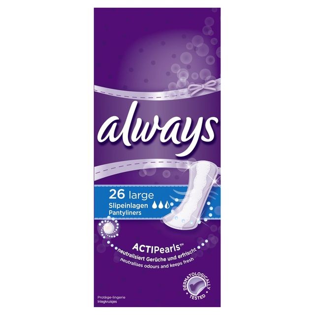 ALWAYS DAILIES ΣΕΡΒΙΕΤΑΚΙΑ EXTRA PROTECT LARGE 26τμχ