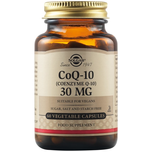 SOLGAR COENZYME Q-10 30MG 60VCAP