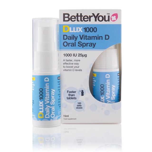 BetterYou DLux 1000 Vitamin D Daily Oral Spray 15ml