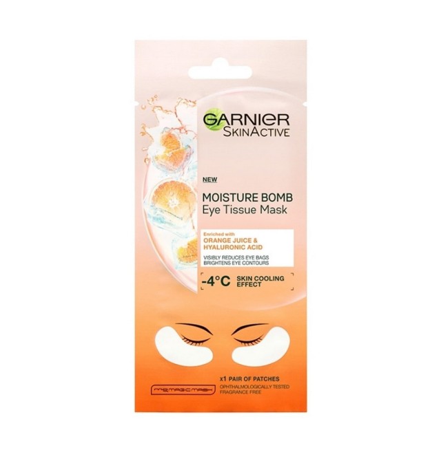 GARNIER SKIN ACTIVE EYE TISSUE MASK 6gr