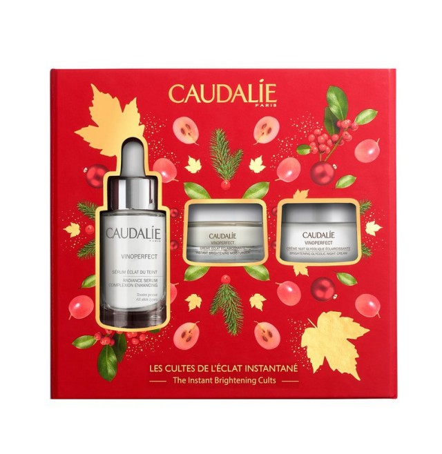 Caudalie Set Vinoperfect Radiance Serum 30ml + Δώρο Vinoperfect Dark Spot Correcting Moisturizer 15ml + Vinoperfect Dark Spot Correcting Glycolic Night Cream 15ml