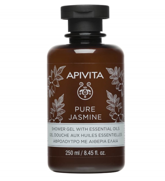 Apivita Pure Jasmine Shower Gel with Essential Oils 300ml