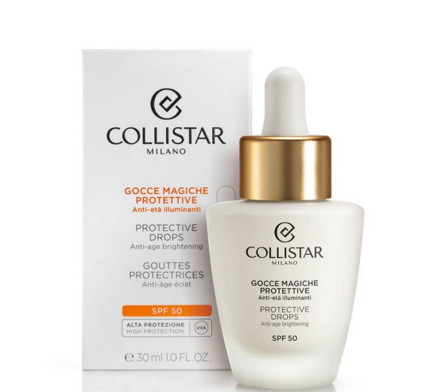 Collistar Smart Sun Protection Protective Drops Αντηλιακή Λοσιόν Προσώπου SPF50 30ml