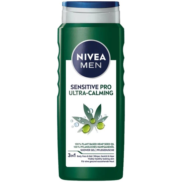 Nivea Men Sensitive Pro Ultra-Calming Shower Gel 500ml