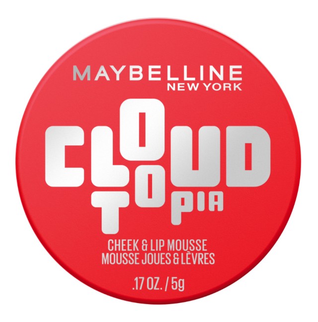Maybelline Cloudtopia Cheek & Lip Mousse 03 Divine Crimson 5g