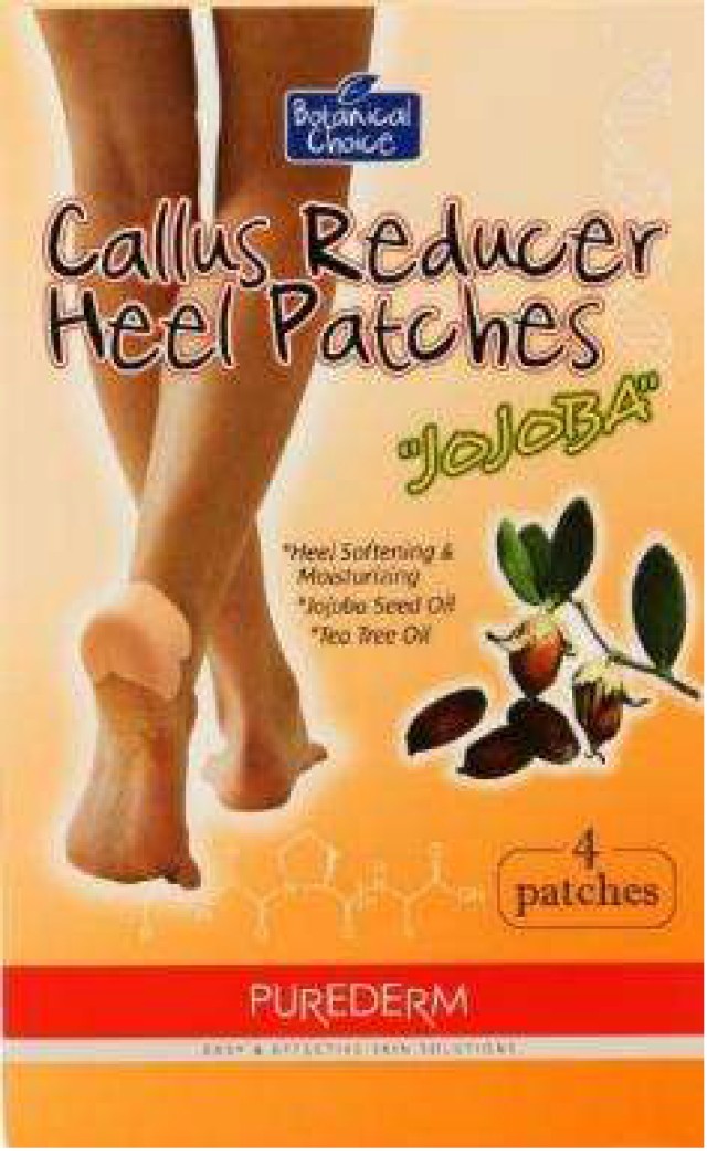 VICAN PUREDERM CALLUS REDURER HEEL PATCHES 4ΤΜΧ