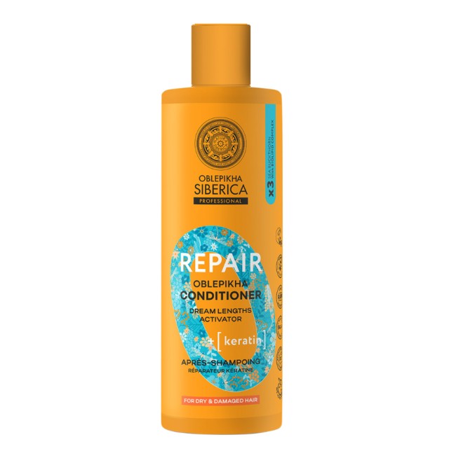 Natura Siberica Oblepikha Repair Conditioner Εντατικής Ενυδάτωσης 400ml