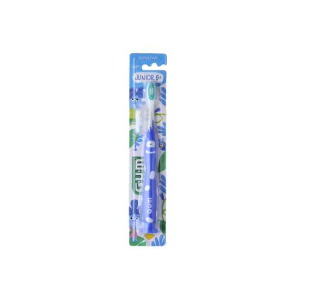 Gum 902 Kids Monsters Μπλε Παιδική Οδοντόβουρτσα 6+ Ετών 1τμχ.