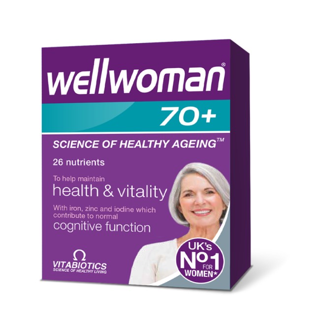Vitabiotics Wellwoman 70+ 30 tabs