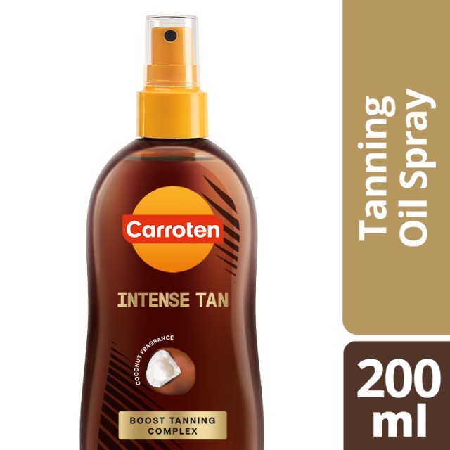 Carroten Intense Tan Λάδι Spay για Μαύρισμα 200ml