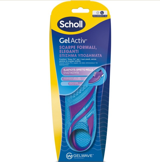 Scholl Gel Activ Πάτοι για Επίσημα Υποδήματα Large (Νο40-46,5) 2τμχ