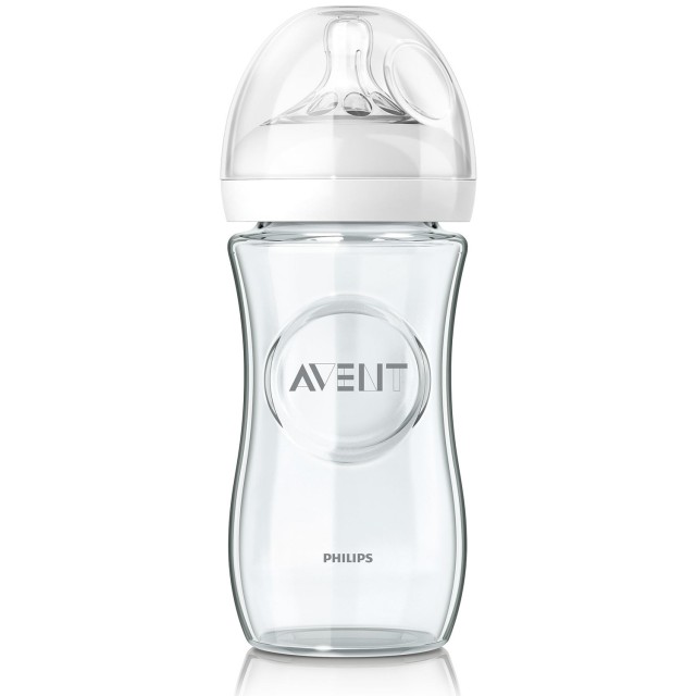 AVENT Γυάλινο Μπιμπερό 240ml - χωρίς BPA SCF673/17