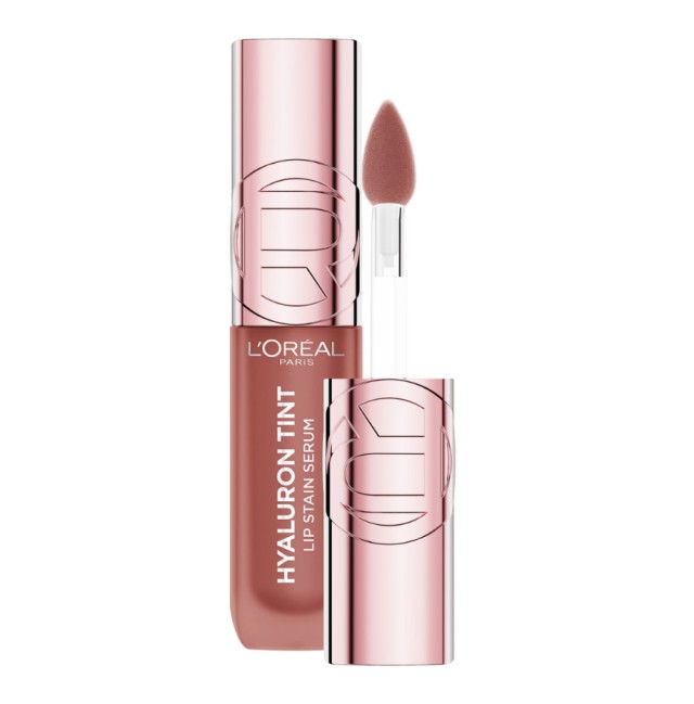 L'oreal Paris Hyaluron Tint Lip Stain Ενυδατικό Serum Χειλιών 485 Nude Espresso 5ml