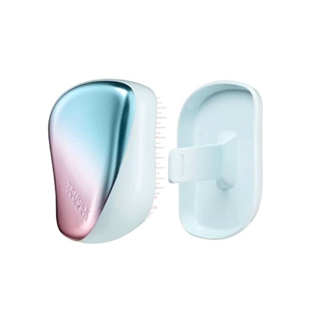 Tangle Teezer On-the-go Detangling Hairbrush Smooth and Shine Compact Styler Pink/Blue Chrome 1τμχ