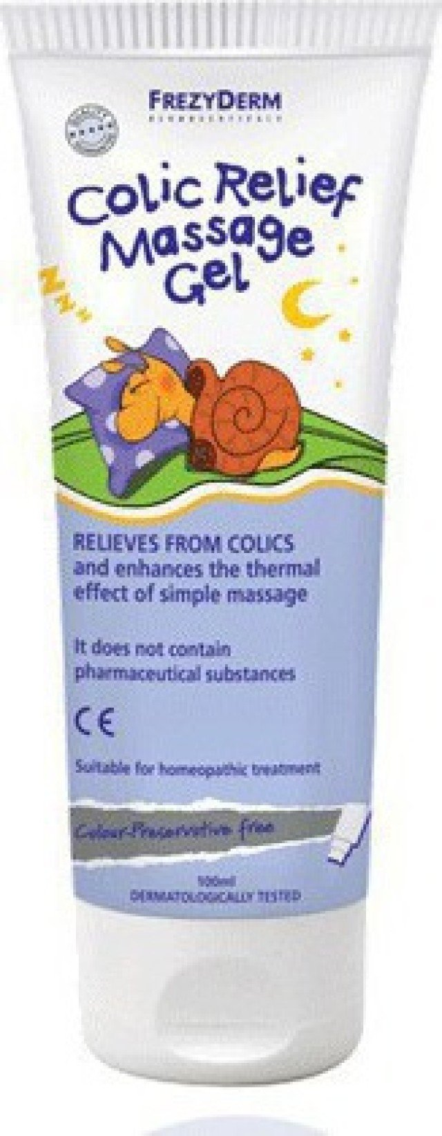 Frezyderm Colic Relief Massage Gel Τζελ Μασάζ για την Ανακούφιση από τους Κολικούς, 100ml