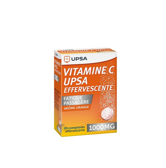 Upsa Upsavit-C 1000mg 20 Αναβράζοντα Δισκία