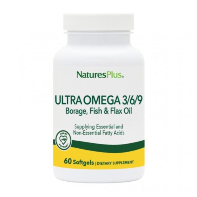 Nature's Plus Ultra Omega 3/6/9 60softgels