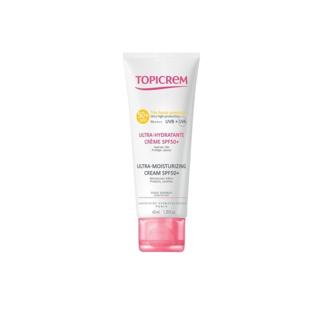 Topicrem Ultra Moisturizing Cream SPF50+ 40ml