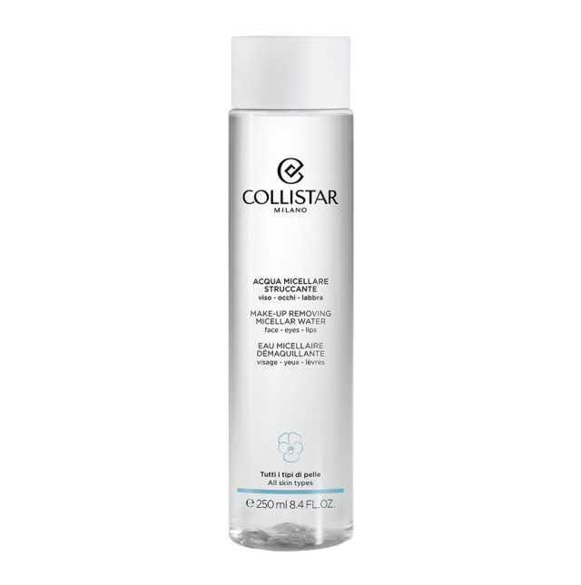 Collistar Make-Up Removing Micellar Water Face, Eyes & Lips 250ml